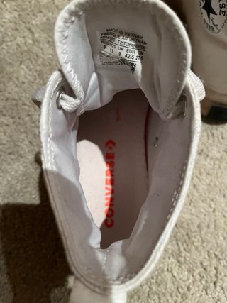 Zapatilla Converse Alta Blanca