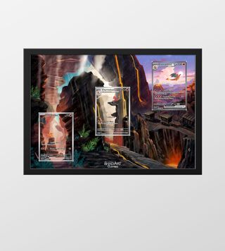 Cornice Pokémon Tripla | Charmander Charizard