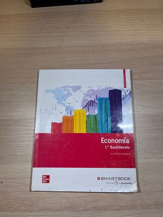 Libro de texto de primero de bachillerato de econo