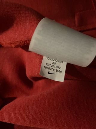 Sudadera Nike Tech Roja