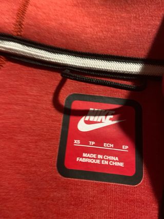 Sudadera Nike Tech Roja