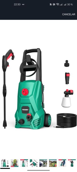 Hidrolimpiadora, 110 Bar Max. 410 l/h Caudal