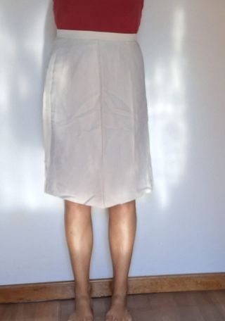 Falda blanca