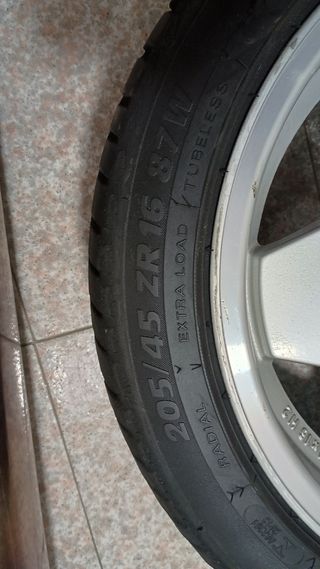 Llantas Borbet A1 16 pulgadas