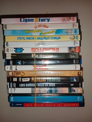 Lote 16 DVDs Cine Español
