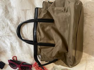 Bolso Bimba y Lola Nylon Beige