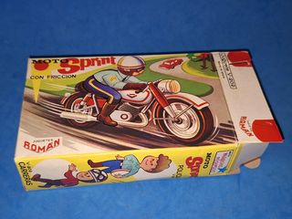 Moto Sprint Roman Fricción  en Caja Original