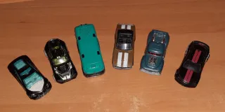 Lote de 6 coches de juguete