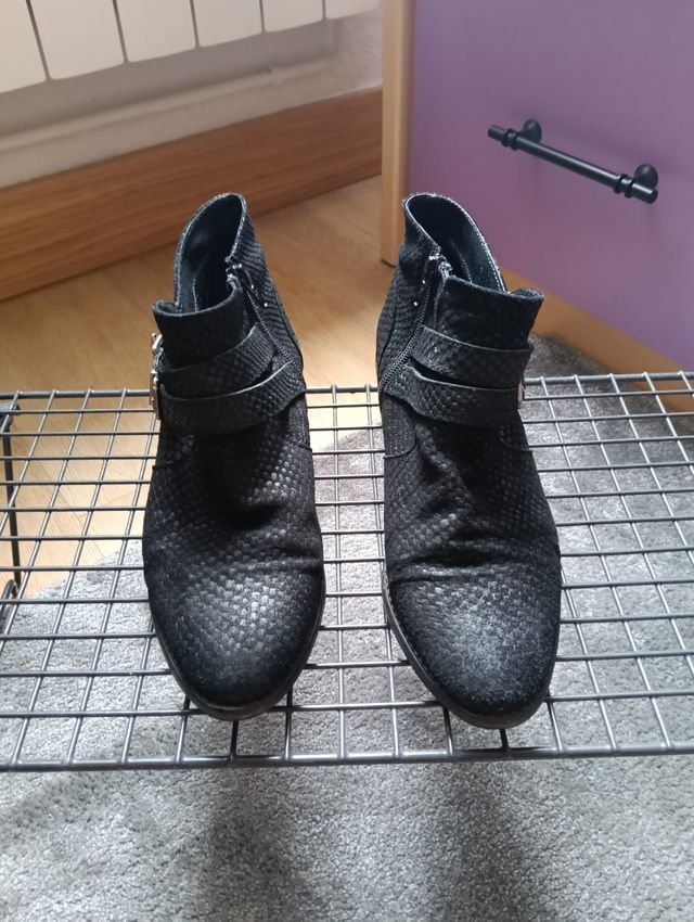 Botines Zendra Negros Talla 38
