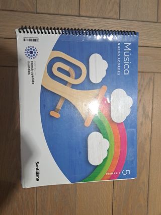 Libro Música 5 primaria