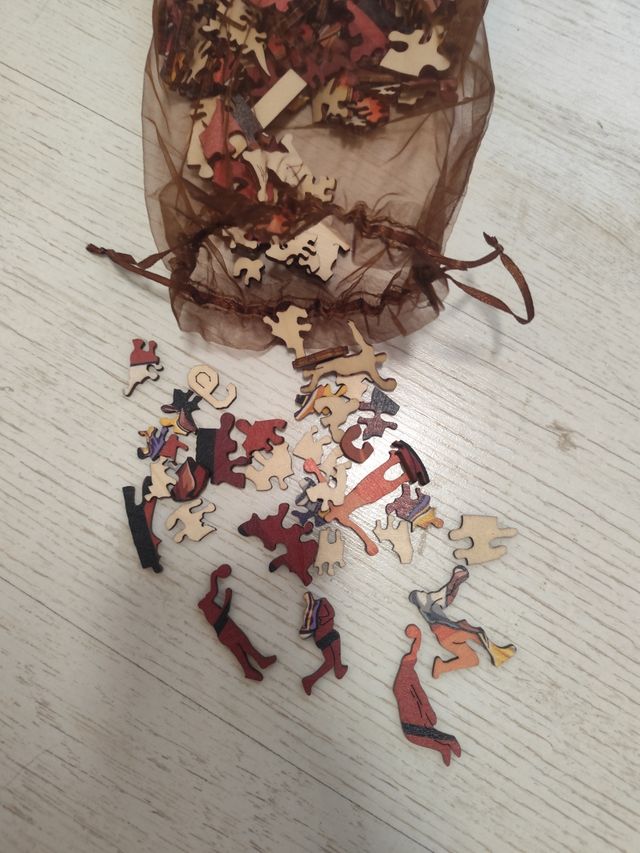 Puzzle de madera de baloncesto