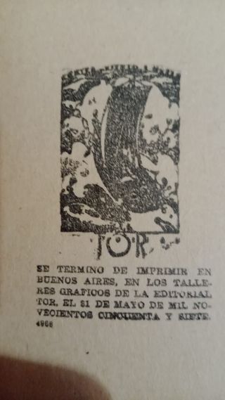 3 novelas de la colección TOR de Argentina años 40
