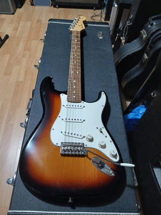 Fender stratocaster player sunburst 