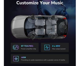 Radio Eonon E39A12S 7 pulgadas QLED