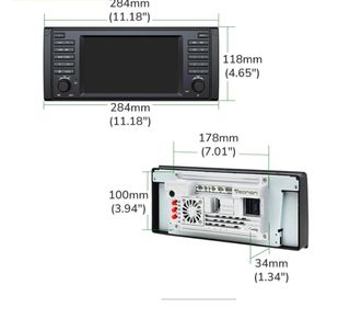 Radio Eonon E39A12S 7 pulgadas QLED