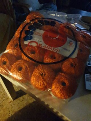 Ovillo de lana Stop Gaviota naranja