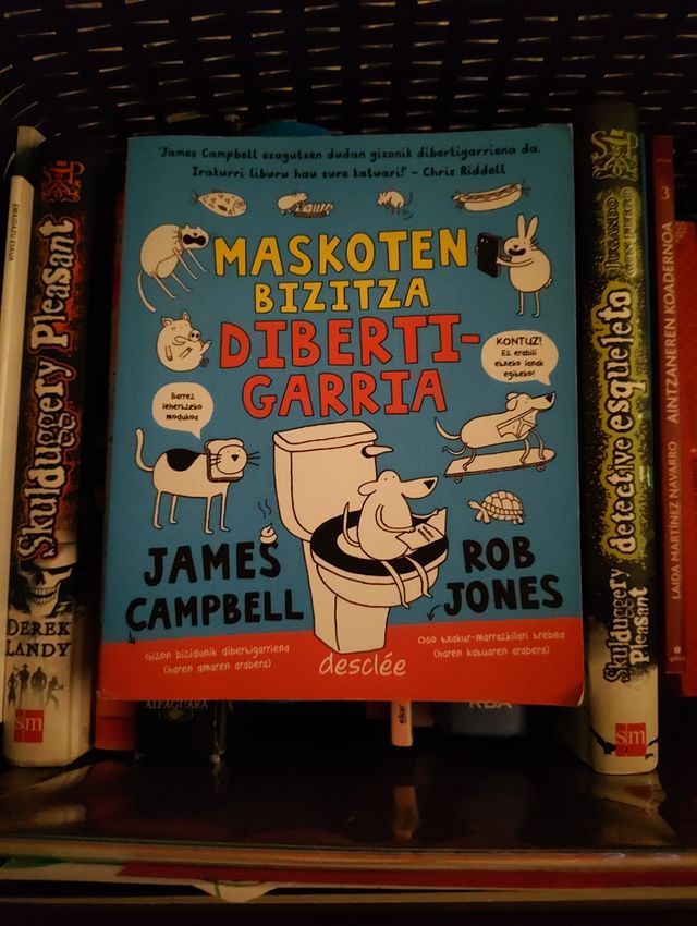 Maskoten bizitza dibertigarria