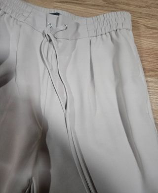 Pantalón Zara mujer beige