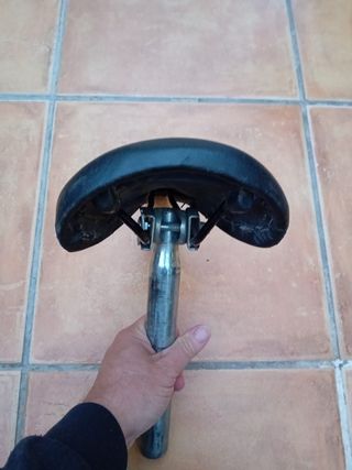 Sillín Bici Negro