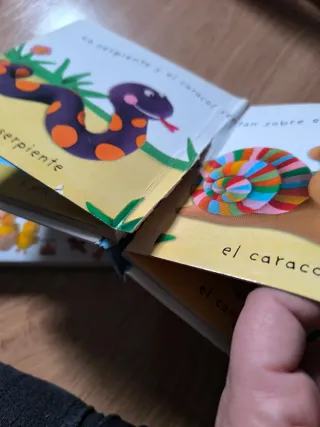 Mini diccionarios de los bebés.