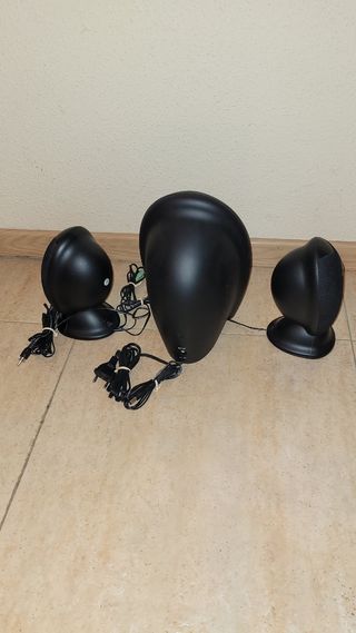 Altoparlanti per computer neri