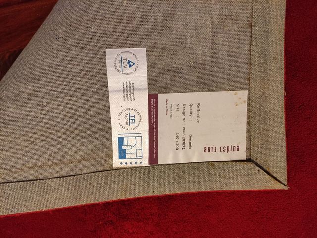 Alfombra granate 140x200