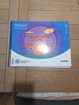 Libro Música 6 primaria