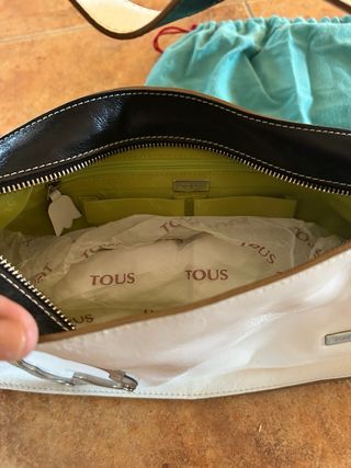 Bolso Tous Blanco y Marrón