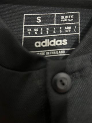 Camiseta Real Madrid Adidas Negra Talla M