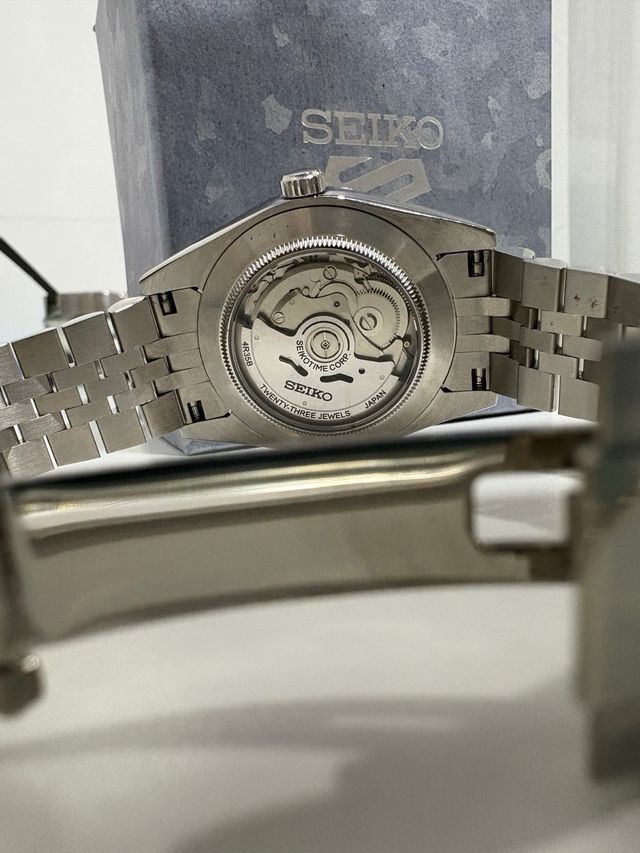Seiko Mod Datejust Verde 40 mm 