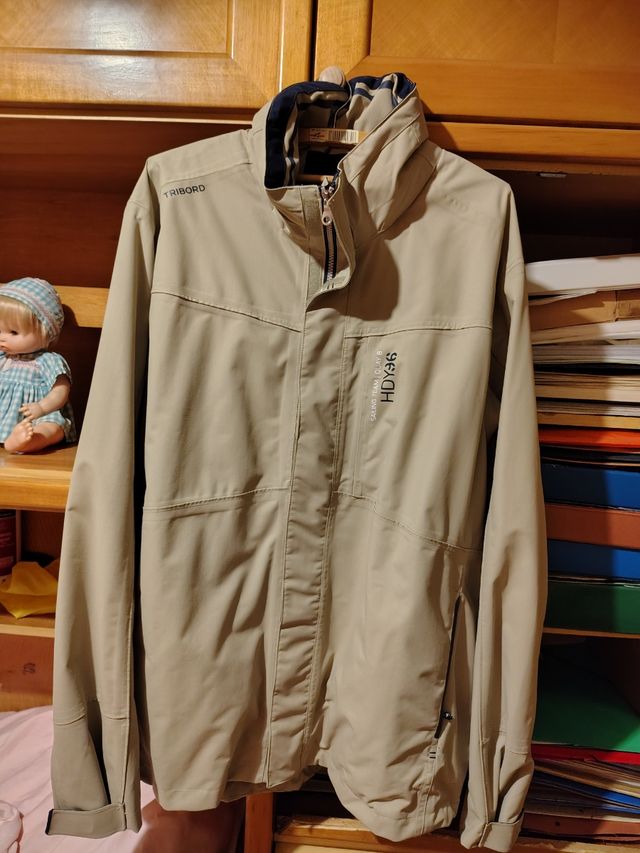 Parka Caballero Tribord Beige Talla XL