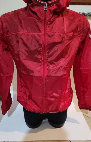 Giacca lonsdale K-Way rossa Taglia L