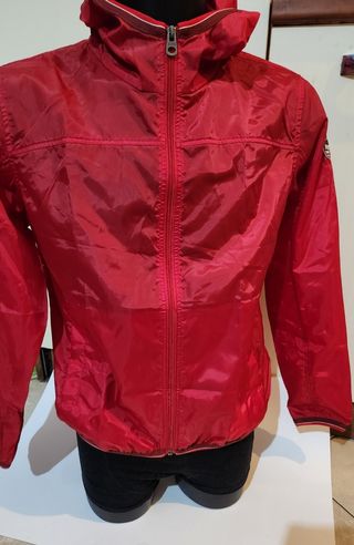 Giacca lonsdale K-Way rossa Taglia L