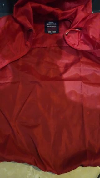 Giacca lonsdale K-Way rossa Taglia L