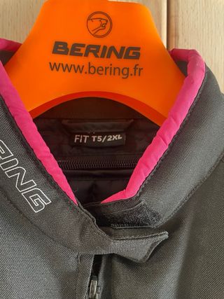 Chaqueta de moto Bering para mujer