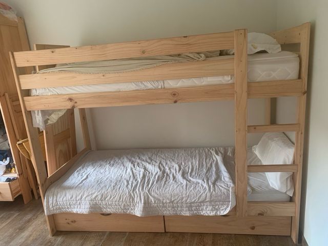 Literas Lufe de madera