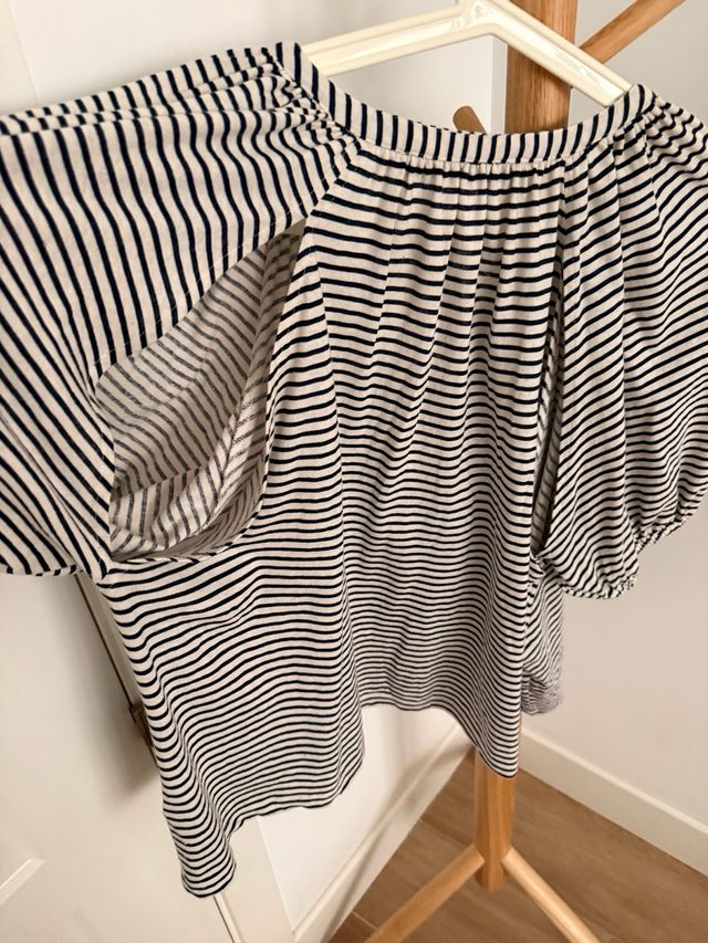 blusón amplio Bimba y Lola Rayas Talla M