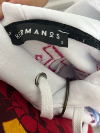 Sudadera Blanca con Diseño Dubai