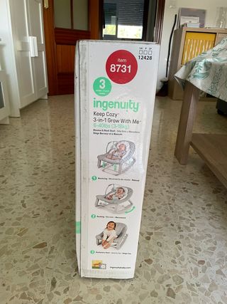 Hamaca Mecedora Ingenuity Keep Cozy Bebé