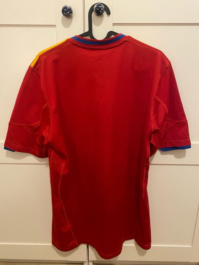 Camiseta España Mundial 2010 Adidas Roja