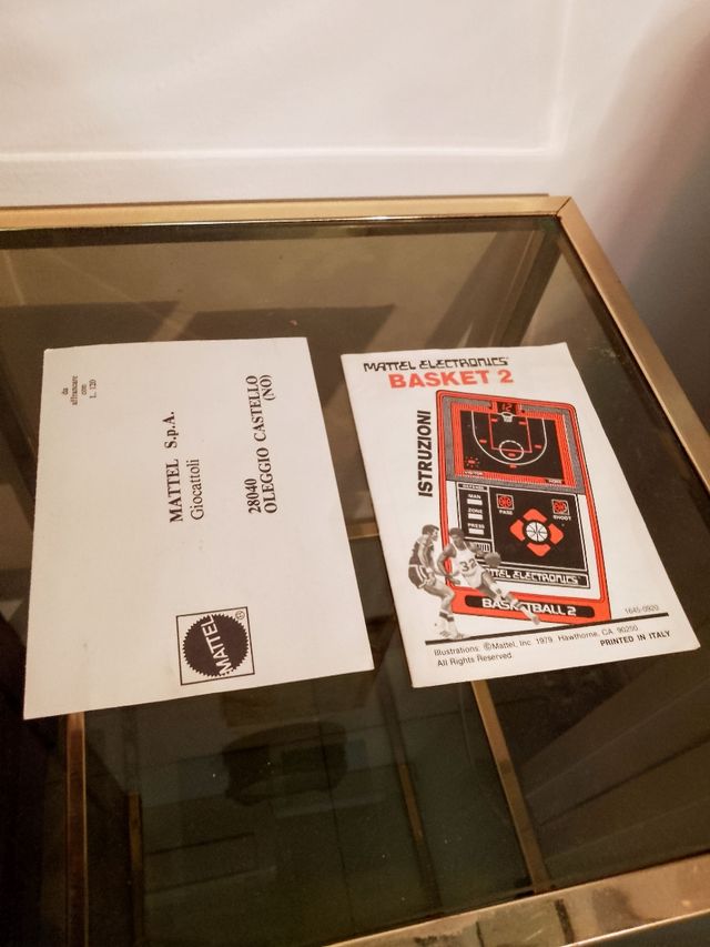 Mattel Electronics Basketball 2 Gioco Elettronico