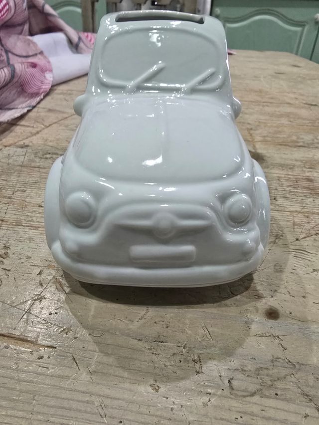 Fiat 500 in ceramica montemaggi nuova
