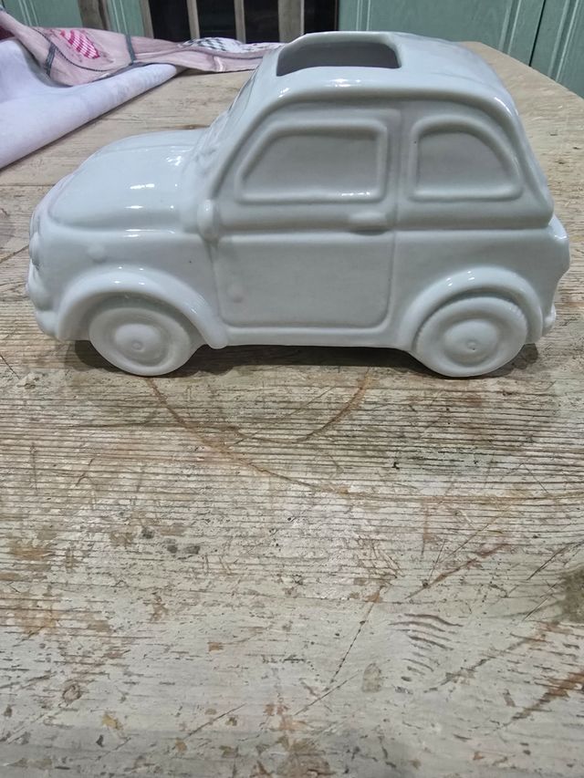 Fiat 500 in ceramica montemaggi nuova