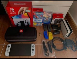 Nintendo Switch OLED Blanca