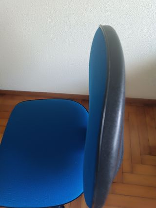 Silla de oficina , color azul