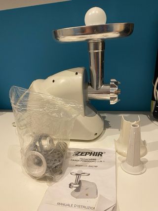 Zephir ZHC790 Tritacarne e Passapomodoro 2in1