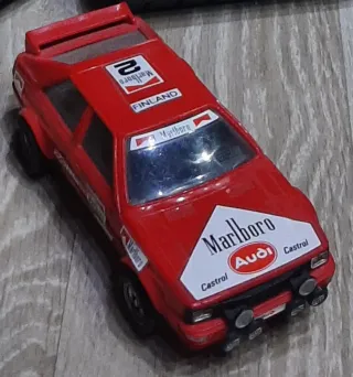 Coches de Scalextric Amarillo y rojo