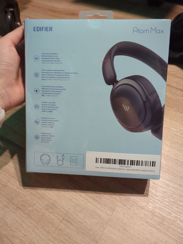 Auriculares Hi-Res con cancelación de ruido -44dB