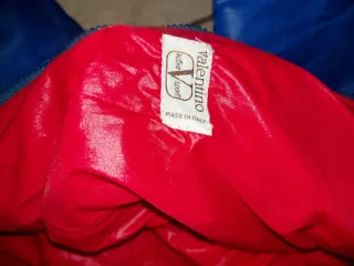 Tuta da sci Valentino blu e rossa