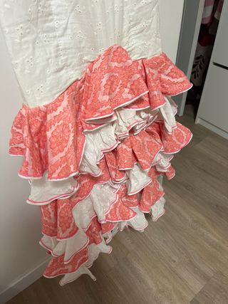 Vestido Flamenca Hecho a Mano Talla S